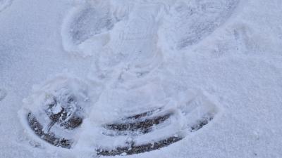 Spejdersjov i sneen - sneengel